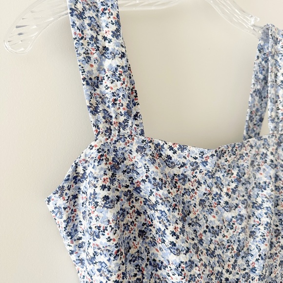 Wrap Front Linen Midi Dress - Picture 2 of 5